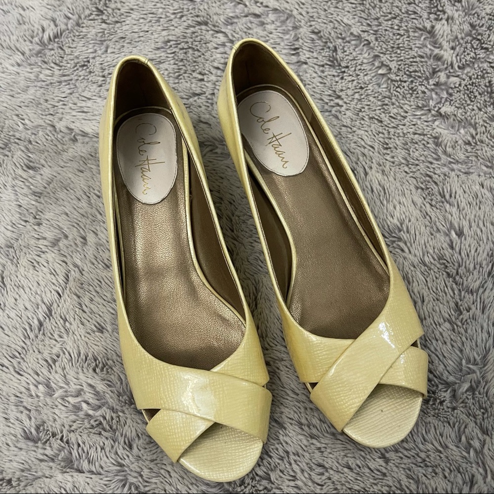 Cole Haan Air Elly Low Wedge Ivory